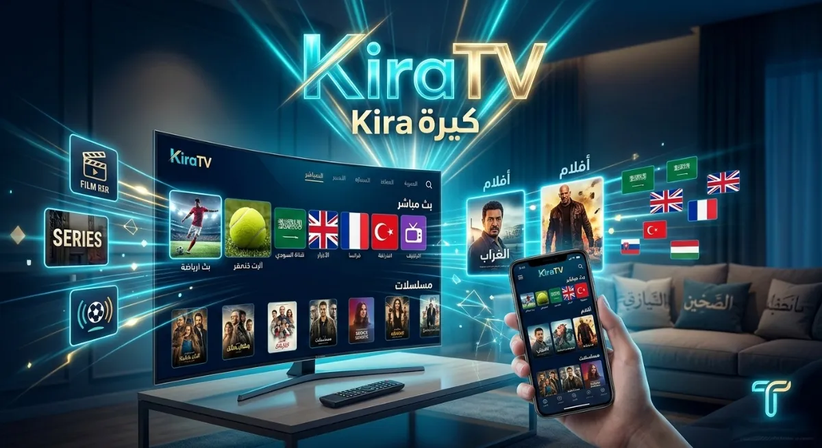 KIRA TV: تطبيق لمشاهدة كافة القنوات الرياضية وMBC بجودة عالية.